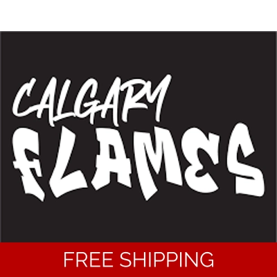 NHL Hockey Calgary Flames Die Cut Vinyl Decal sticker NHL Hockey Calgary Flames Die Cut Vinyl Decal sticker